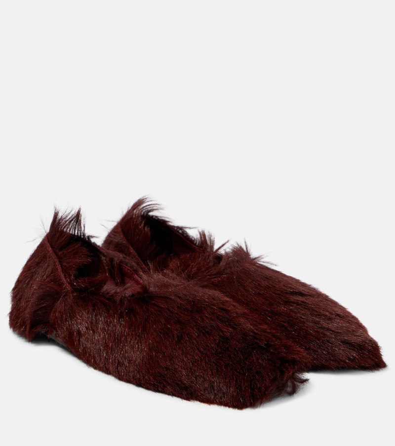 Calf hair flats - 1