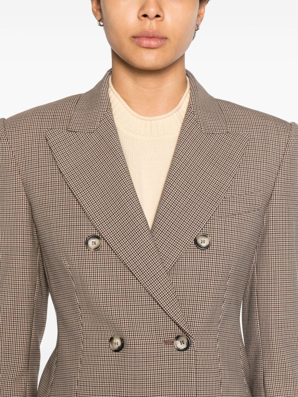 Wool single-breasted jacket - 4