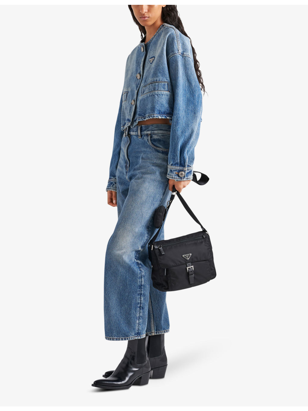 Re-Nylon recycled-polyester cross-body bag - 2