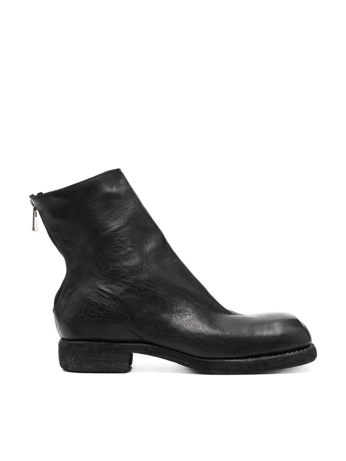 SB06, BACK ZIP BOOTS Horse Full Grain Leather SB06, Guidi