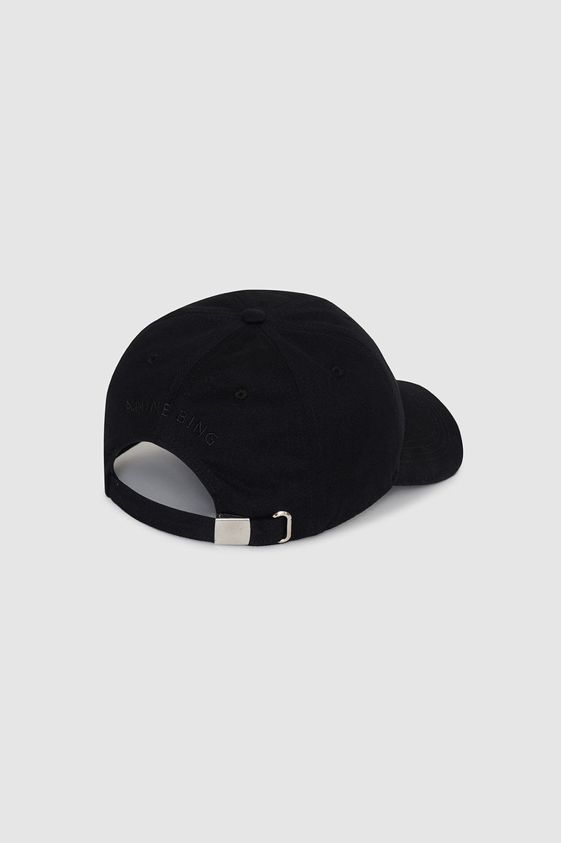 Jeremy Baseball Cap Framed Monogram - Black 4