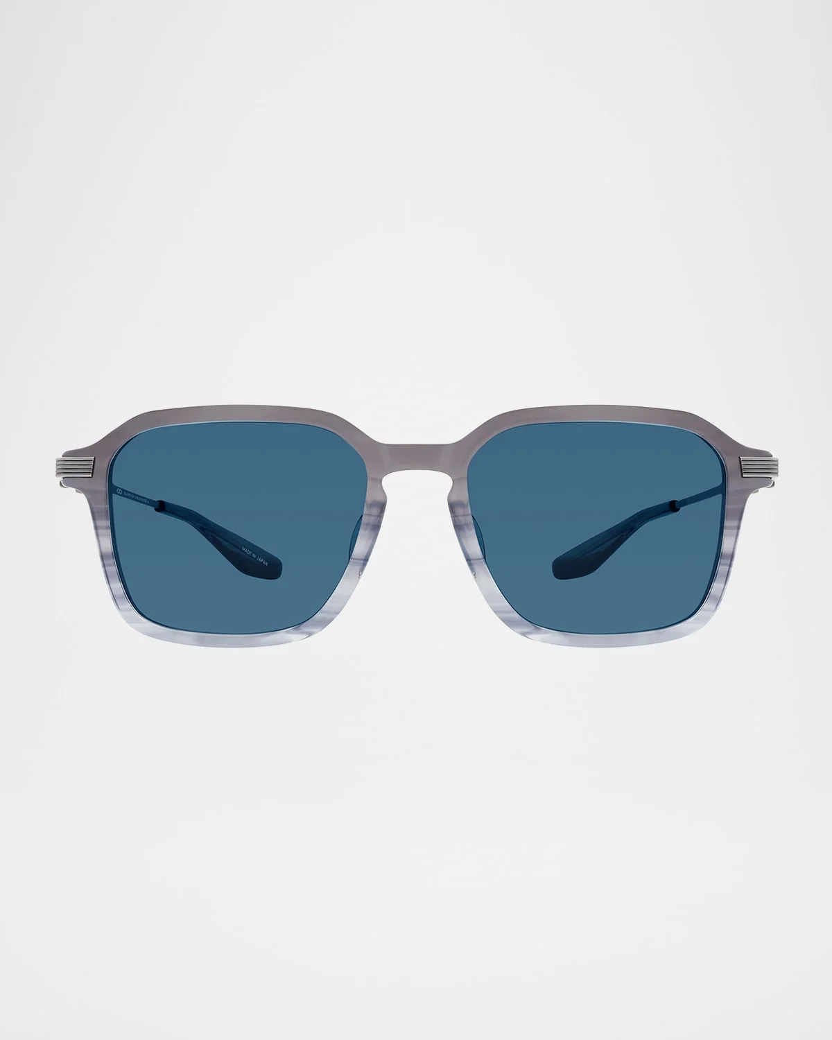 Men's Delon Acetate and Titanium Rectangle Sunglasses - 1