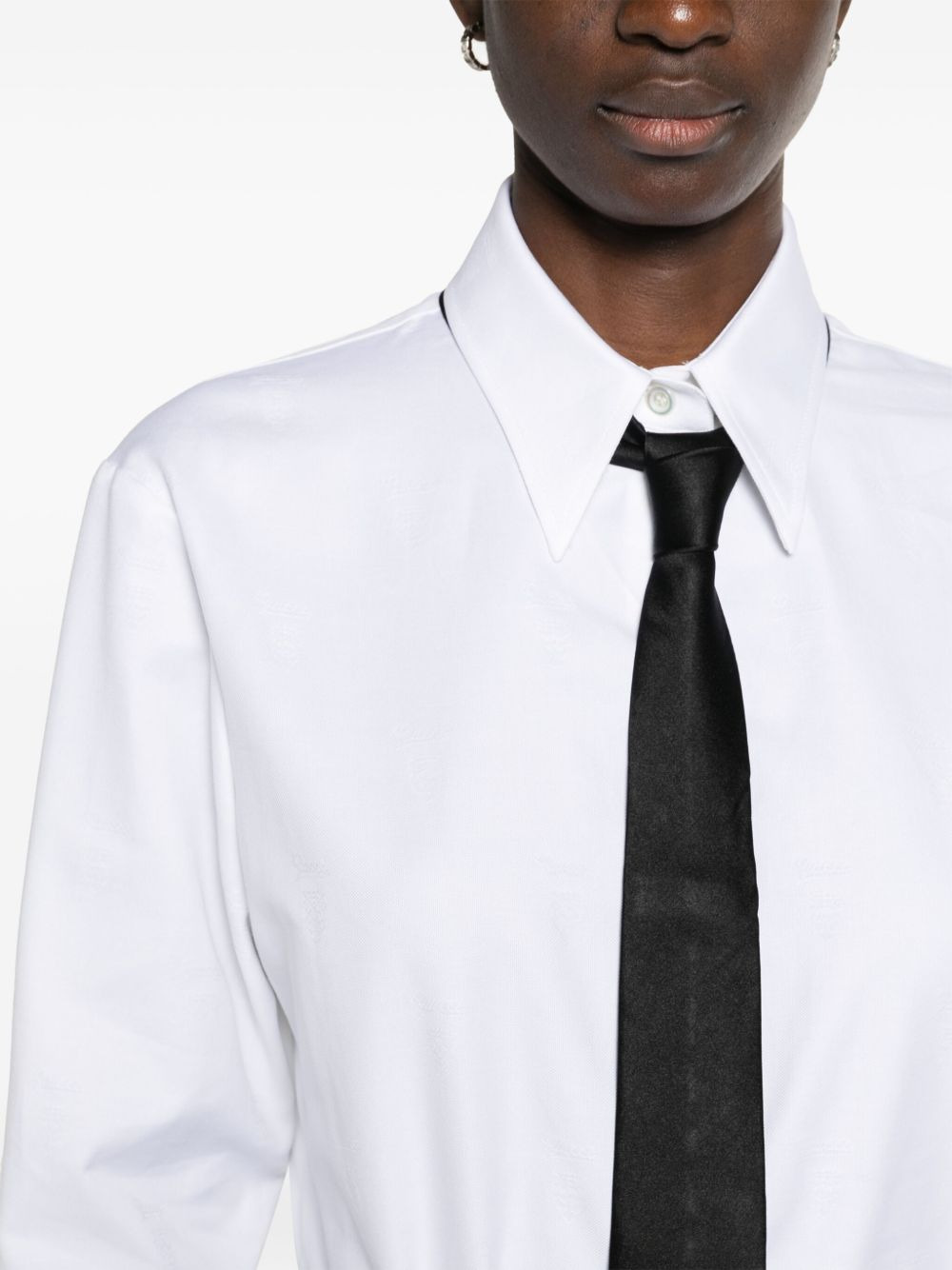 cotton poplin shirt - 5