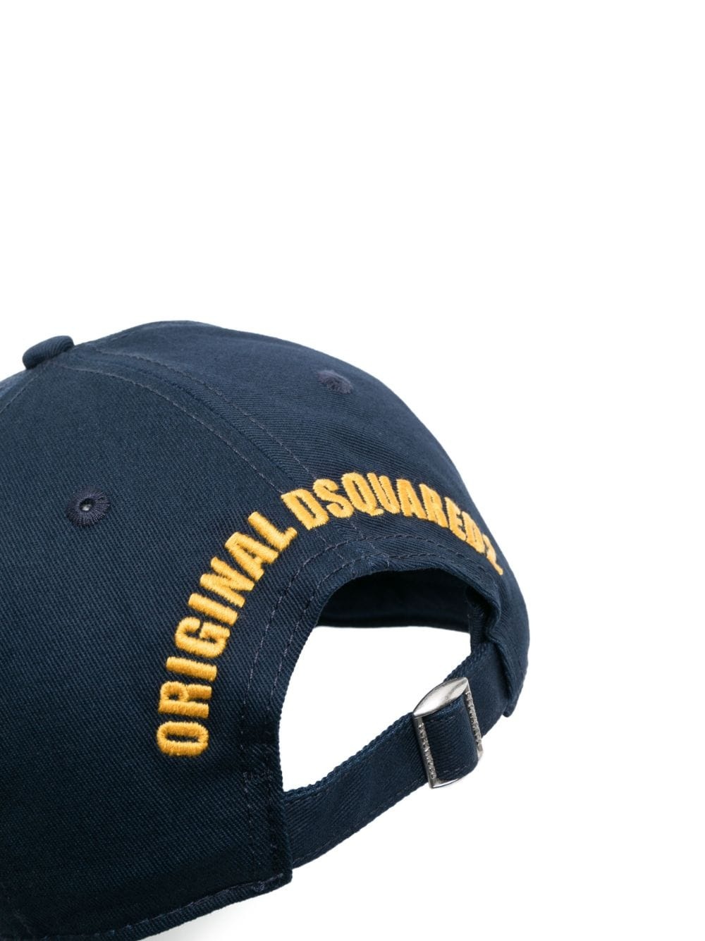 logo-patch cotton baseball cap - 2