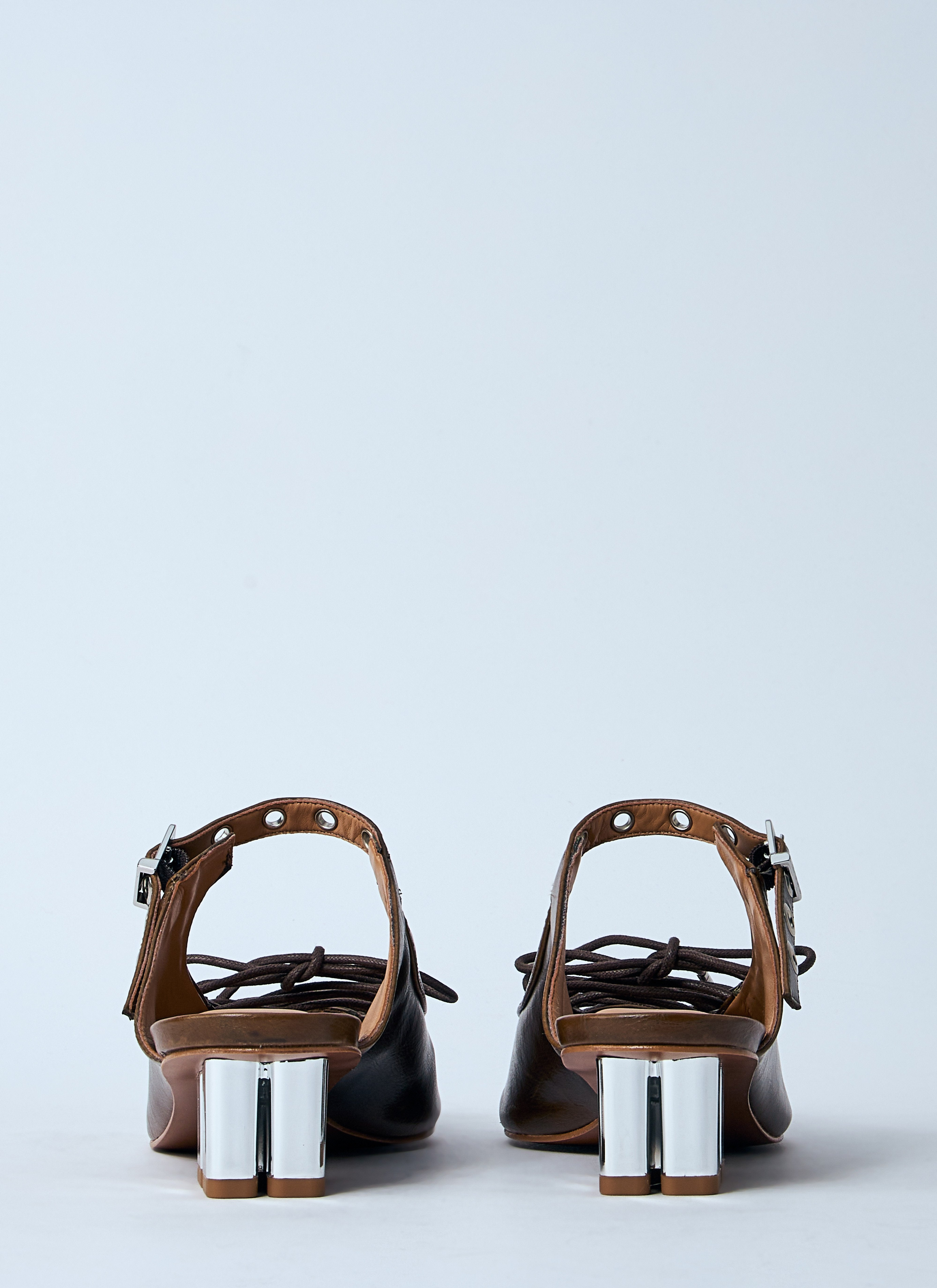 Ganni Women Eyelet Mules - 5