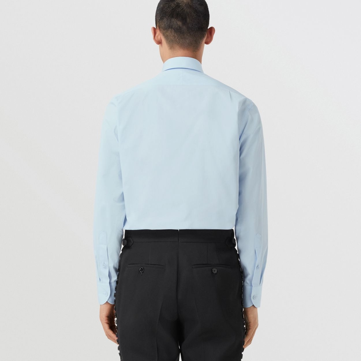 Slim Fit Crystal EKD Cotton Shirt - 4