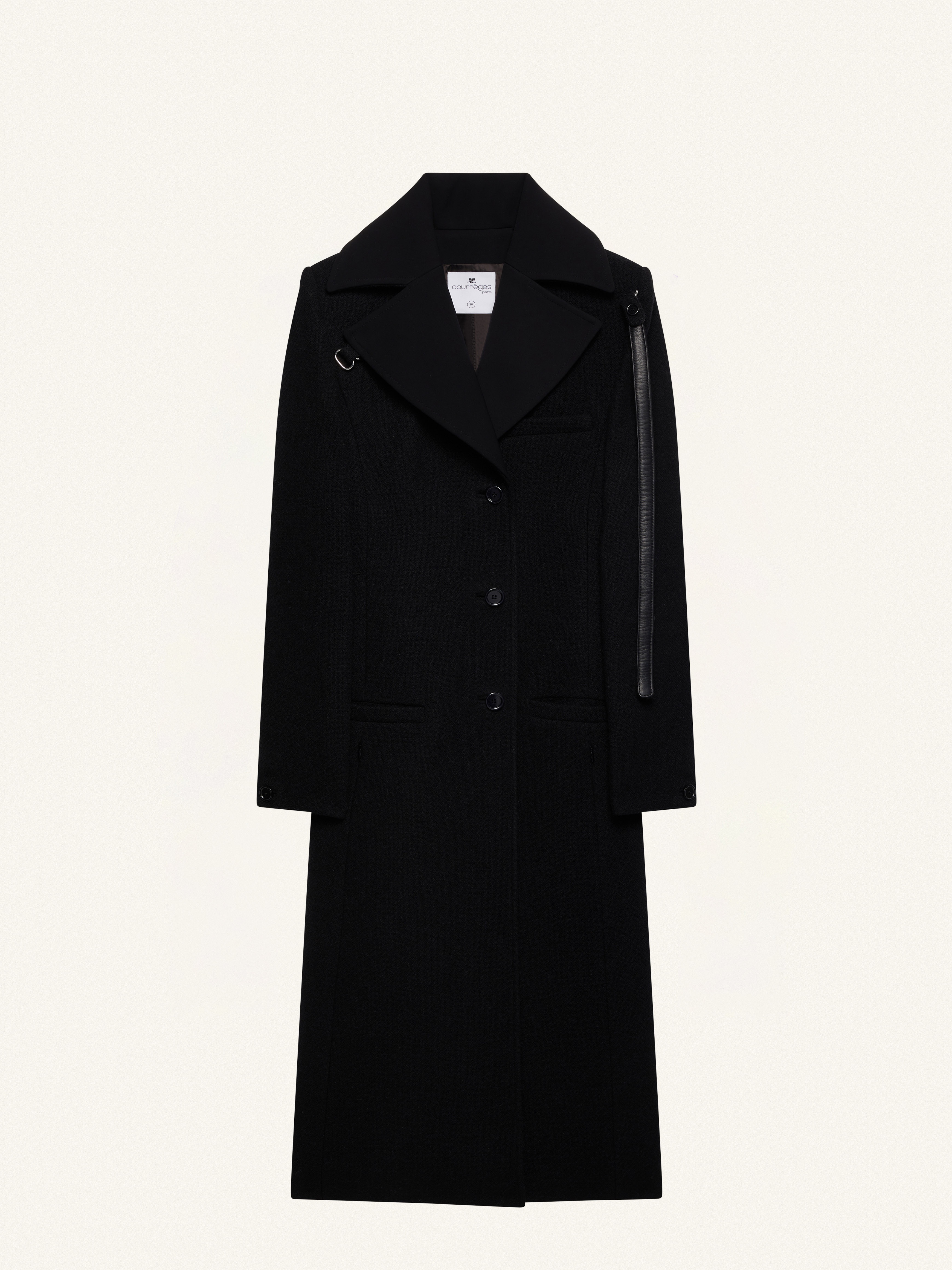 LONG COAT HERITAGE WOOL - 1