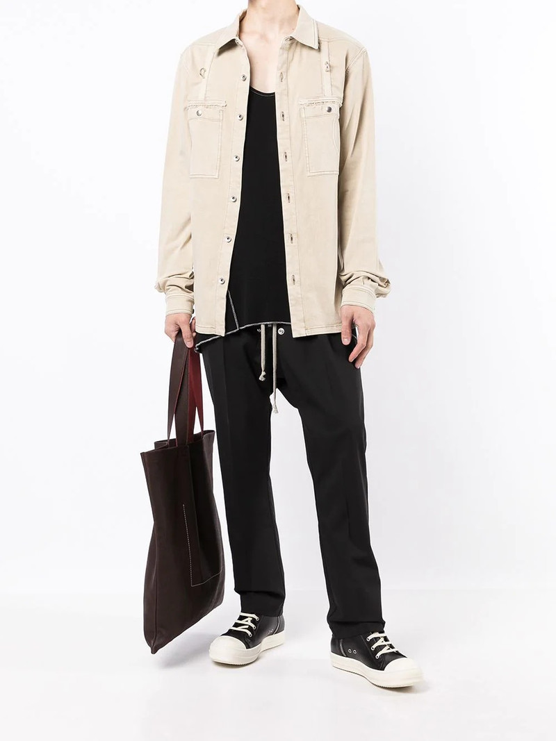 Rick Owens DRKSHDW long-sleeve shirt jacket outlook