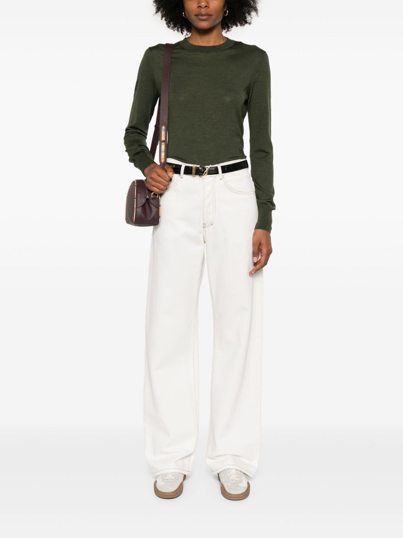 AMI Paris fine-knit top outlook