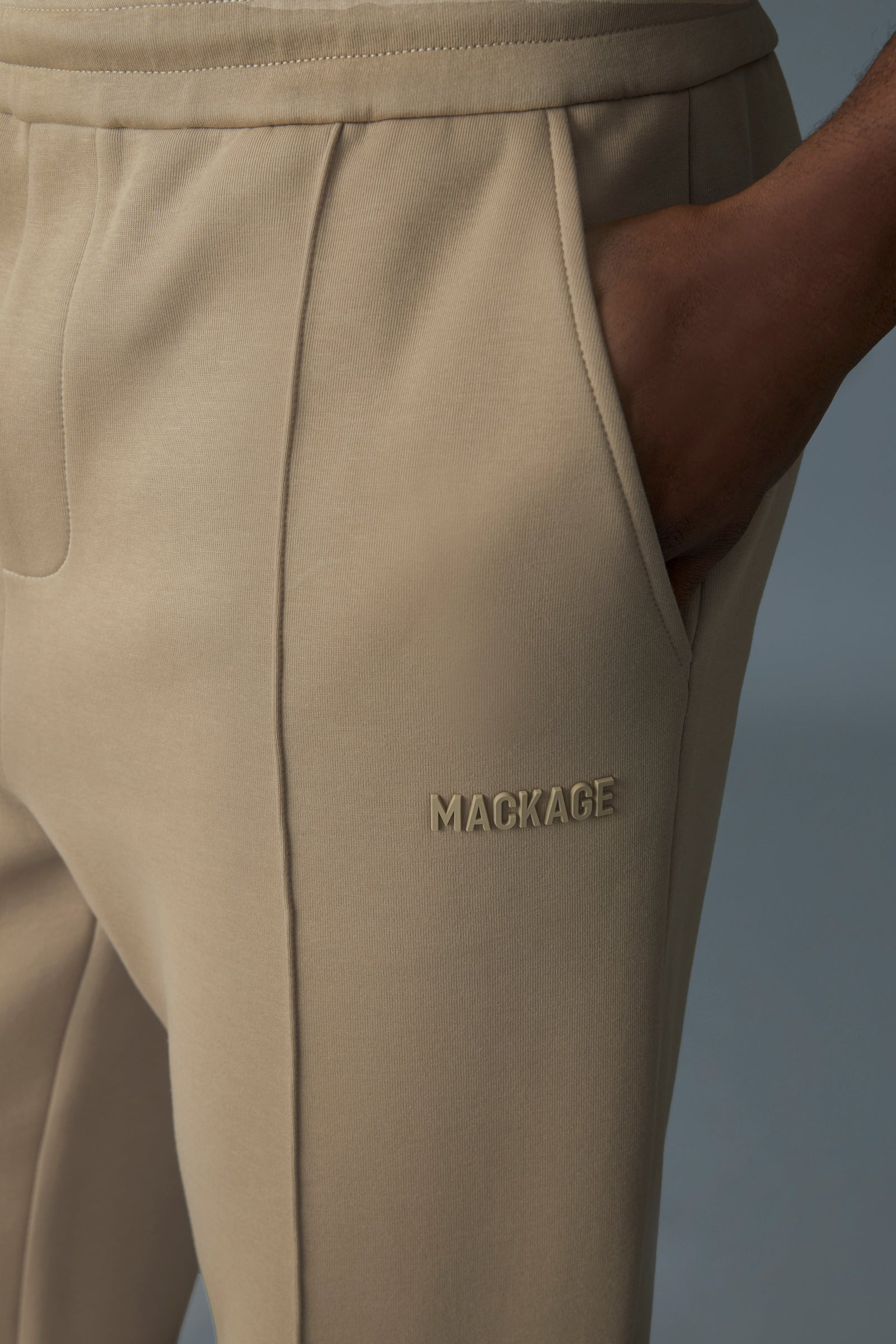 JAMIL-R Double-face jersey sweatpants - 5