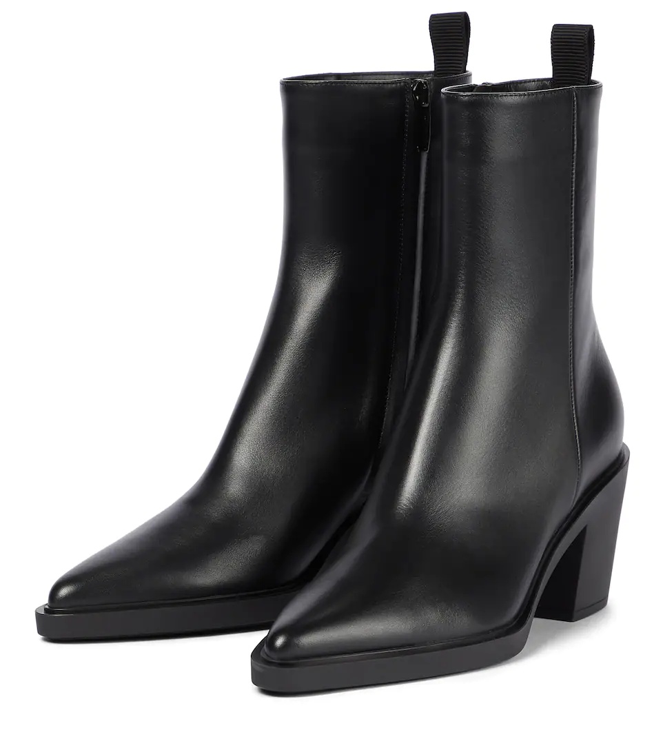 Dylan leather ankle boots - 5