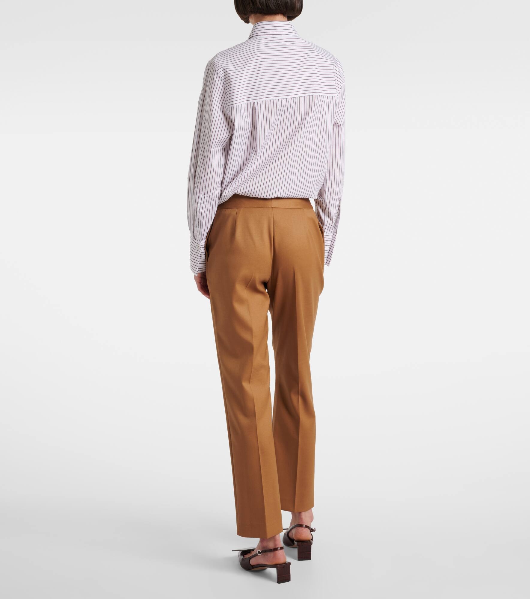 Todd high-rise straight pants - 3
