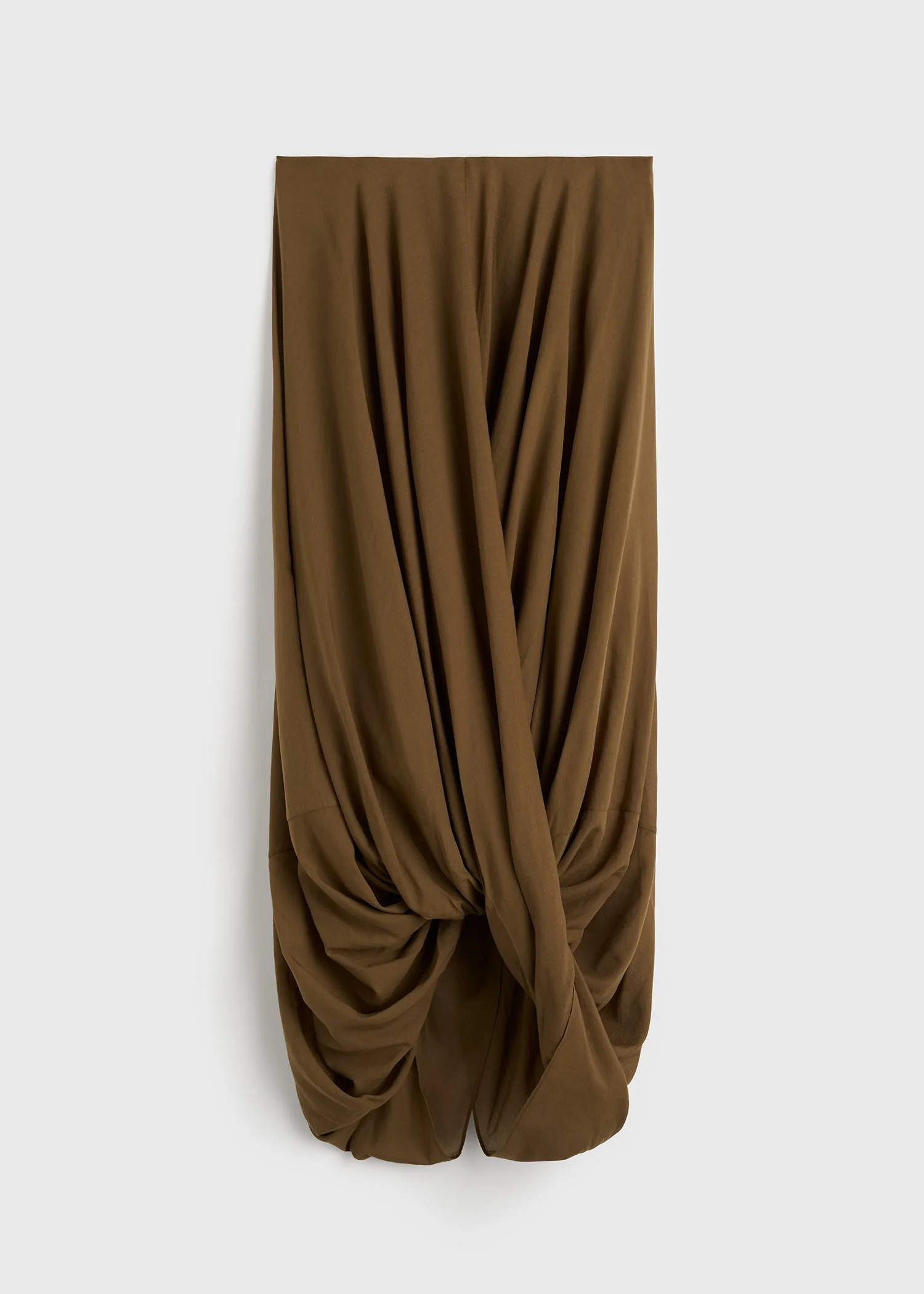 Cocoon skirt walnut - 1