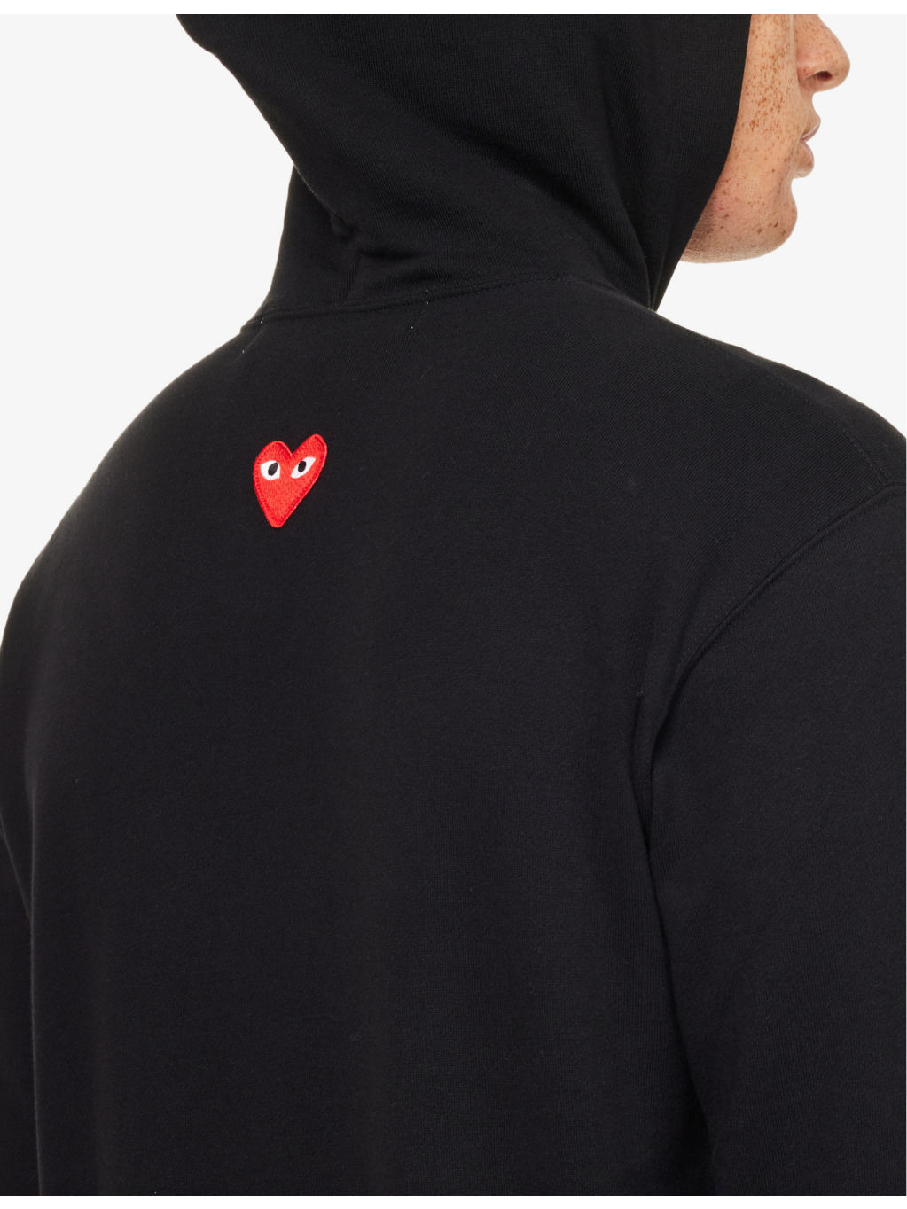Brand-patch two-welt-pockets regular-fit cotton-jersey hoody - 5