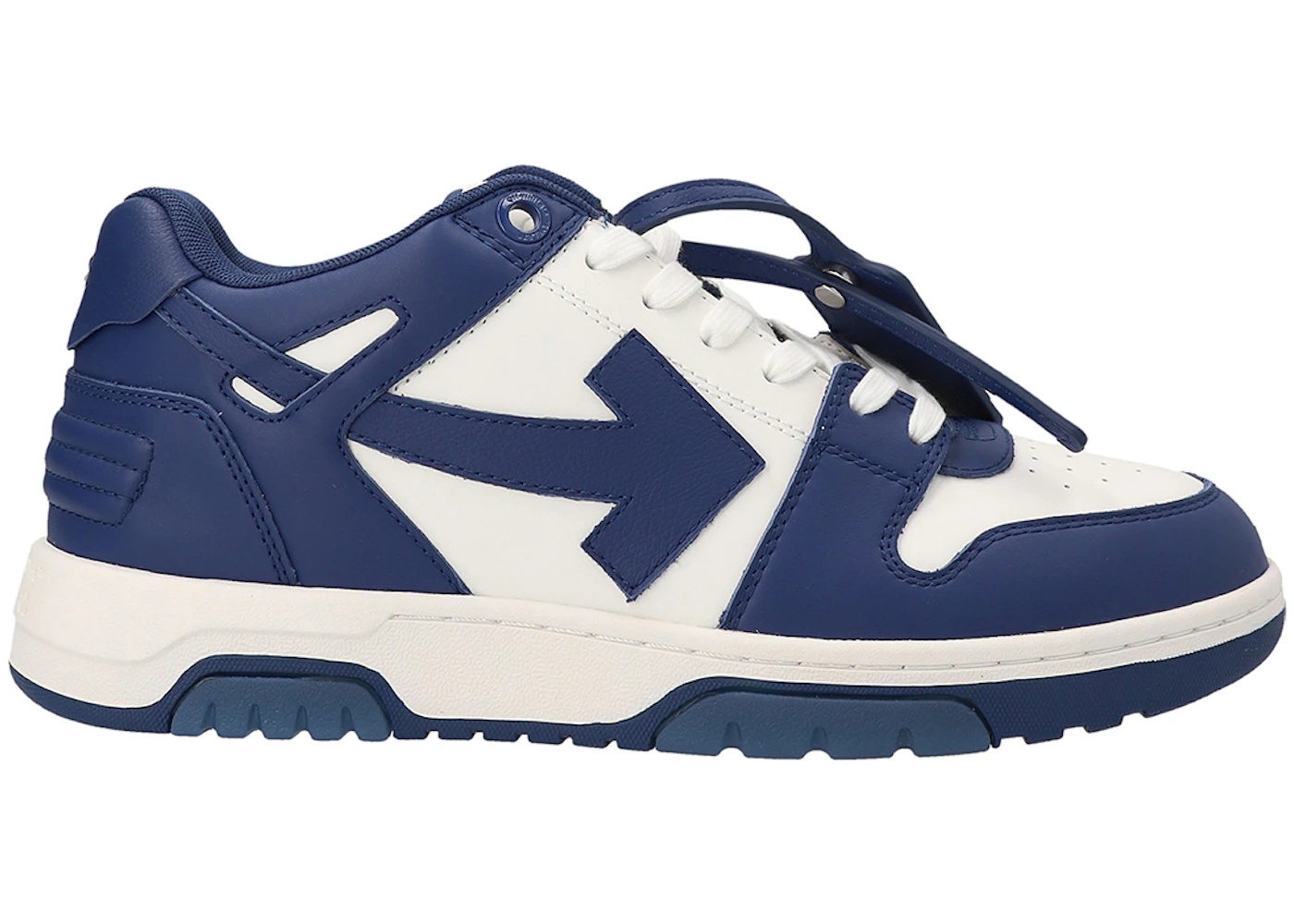 OFF-WHITE Out Of Office OOO Low Tops Dusty Blue White - 1