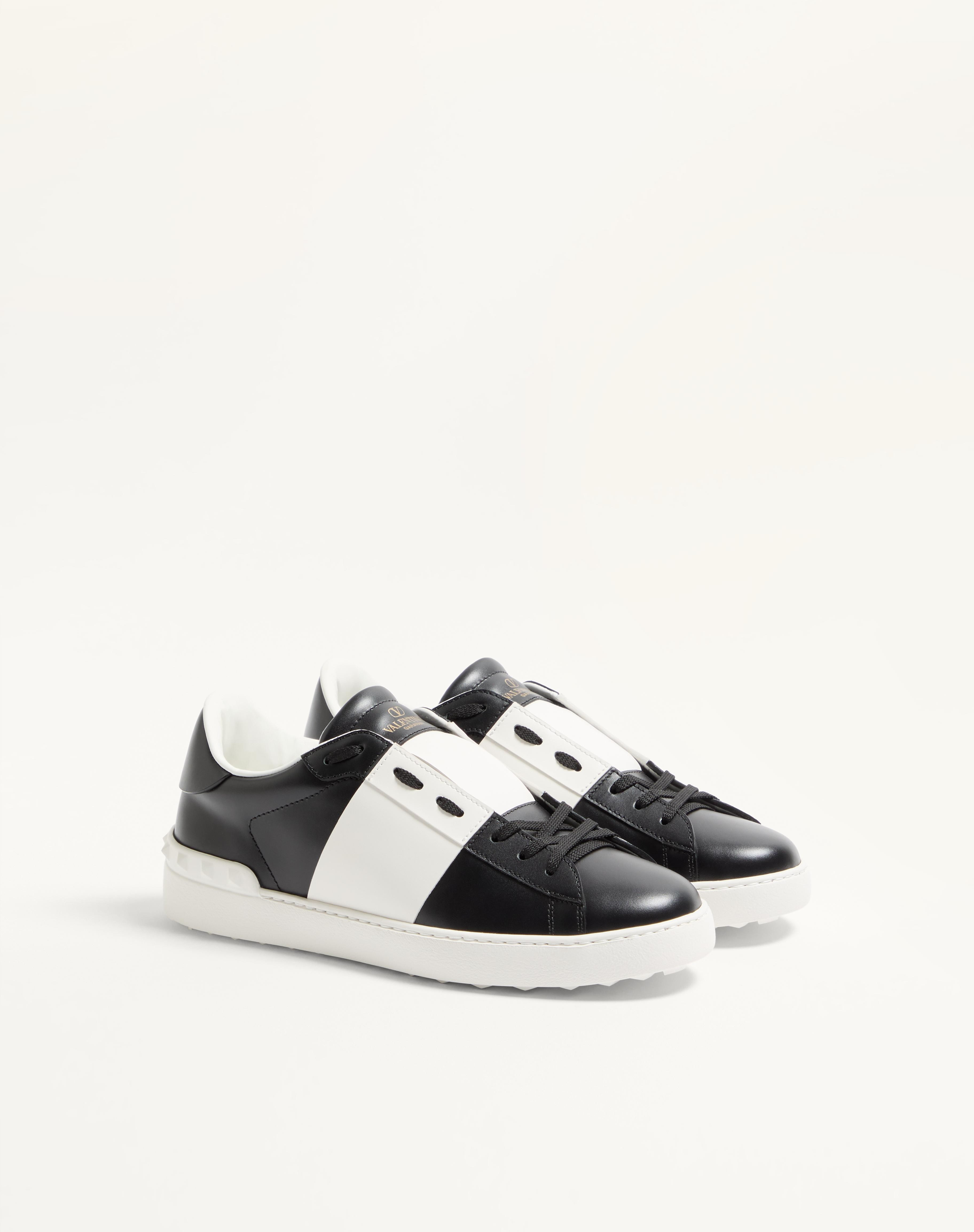 CALFSKIN OPEN SNEAKER - 3
