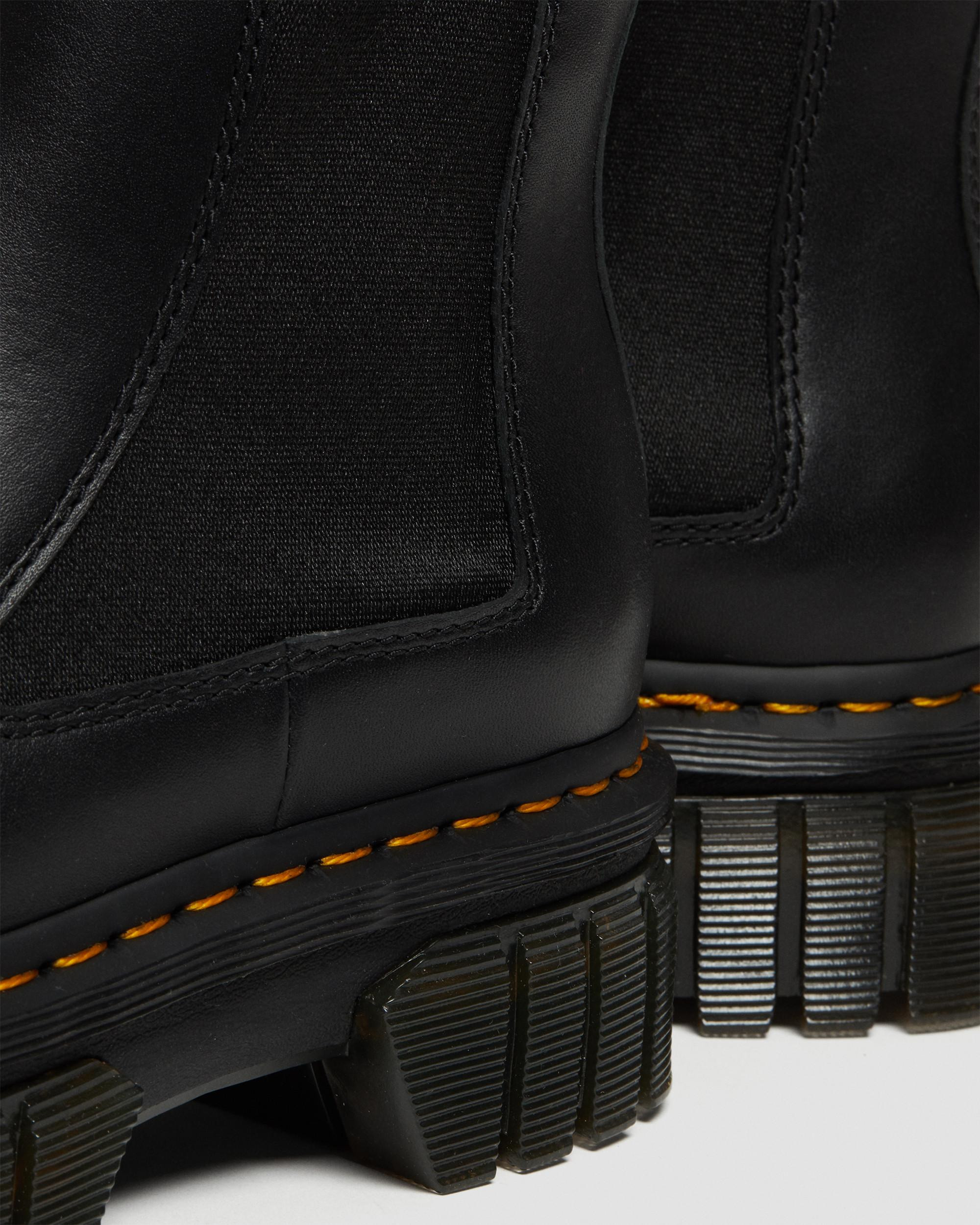 Audrick Nappa Leather Platform Chelsea Boots - 7