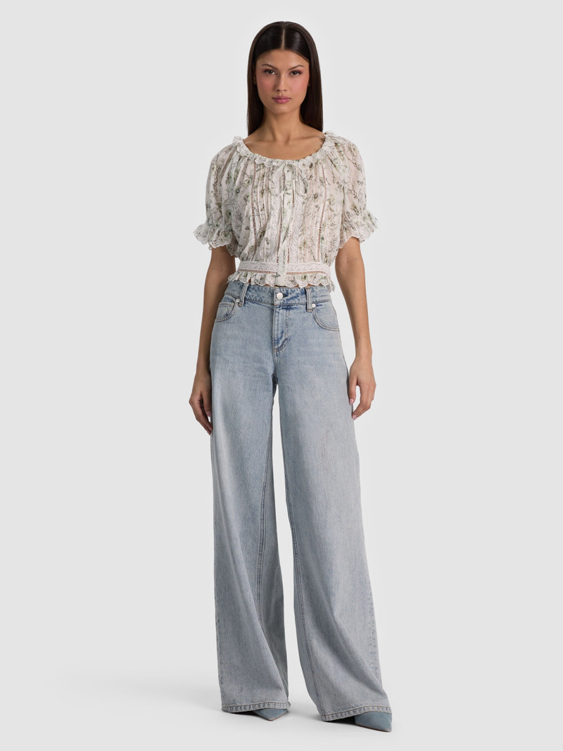 MCLAINE PUFF SLEEVE BLOUSE 3