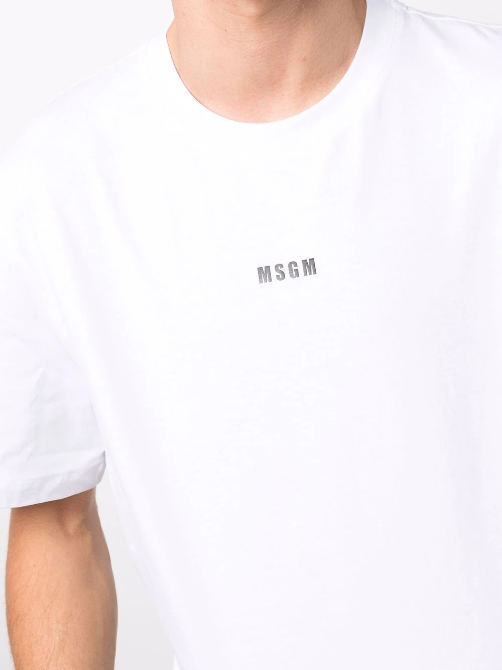 logo-print cotton T-shirt - 5