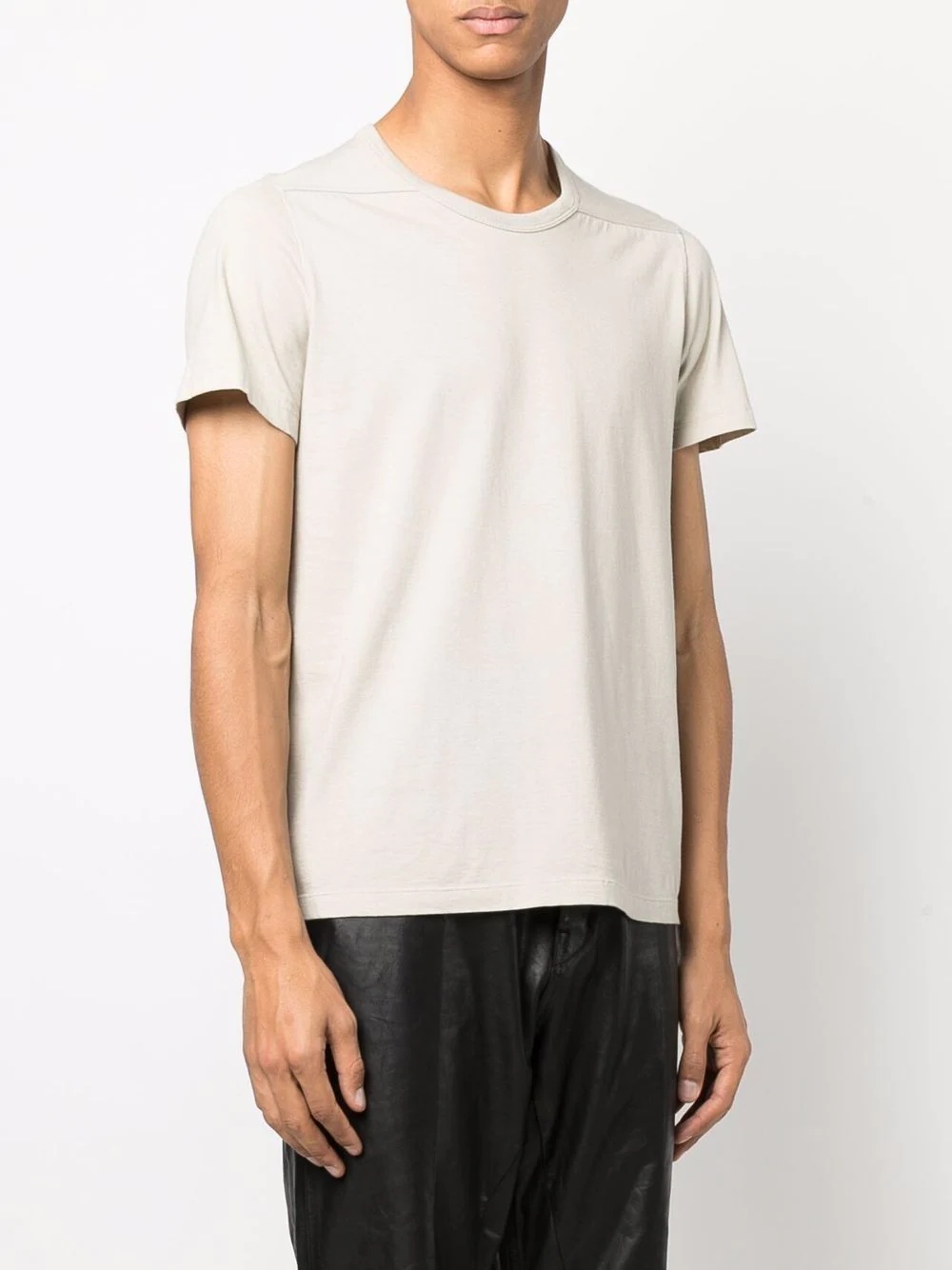 round-neck cotton T-shirt - 3