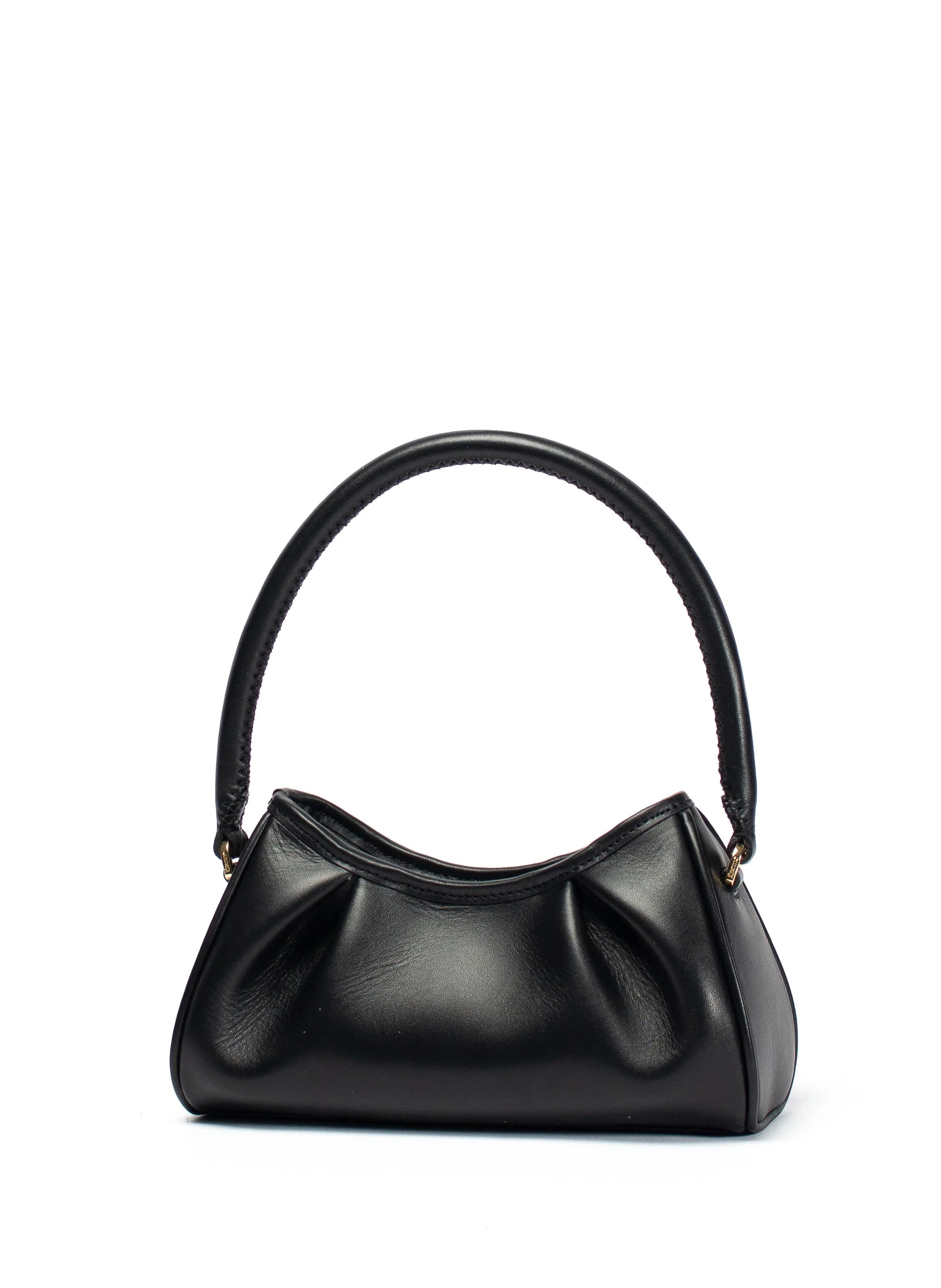Small Dimple Leather Black - 3