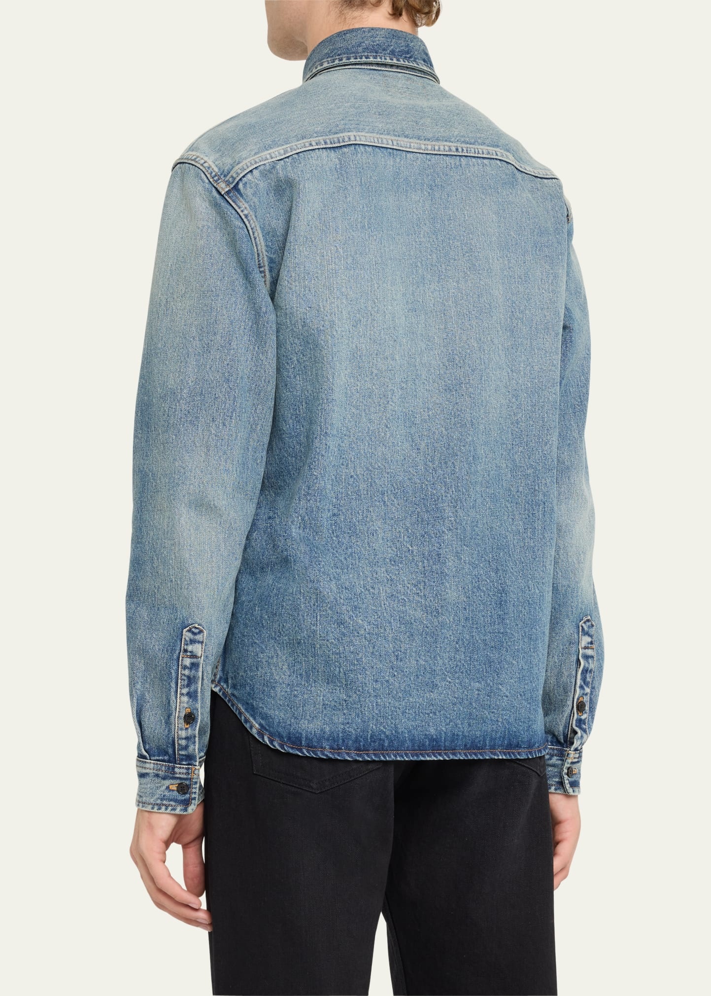 Men's Denim Shirt - 3