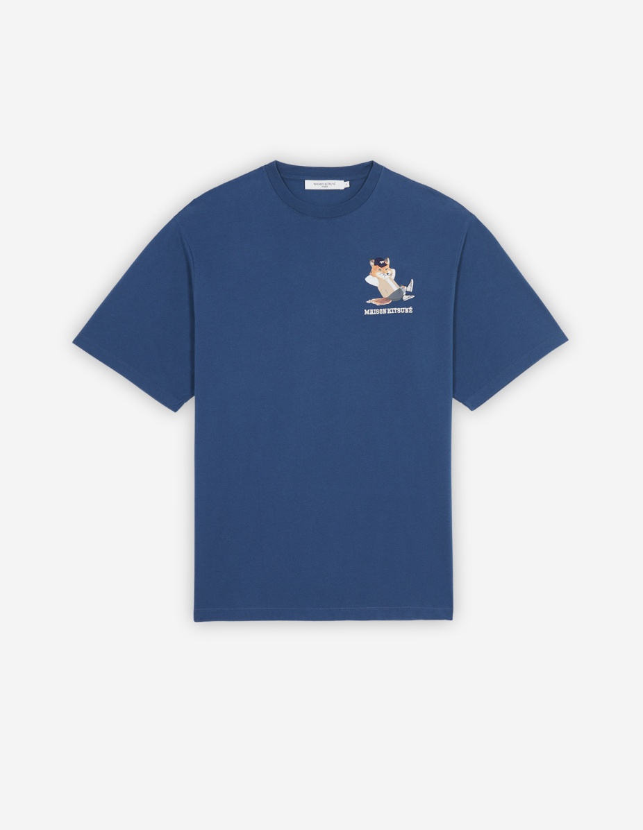 SMALL DRESSED FOX PRINT EASY TEE-SHIRT - 1