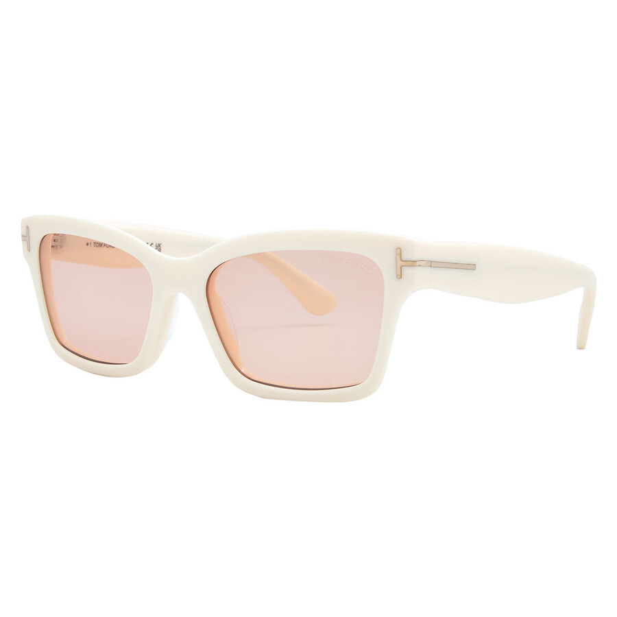 Tom Ford Mikel Pink Mirror Cat Eye Ladies Sunglasses FT1085 25Z 54 - 2