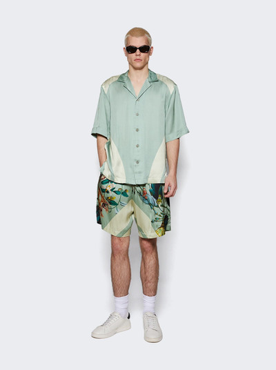 Dries Van Noten Cassi Short Sleeve Shirt Mint outlook