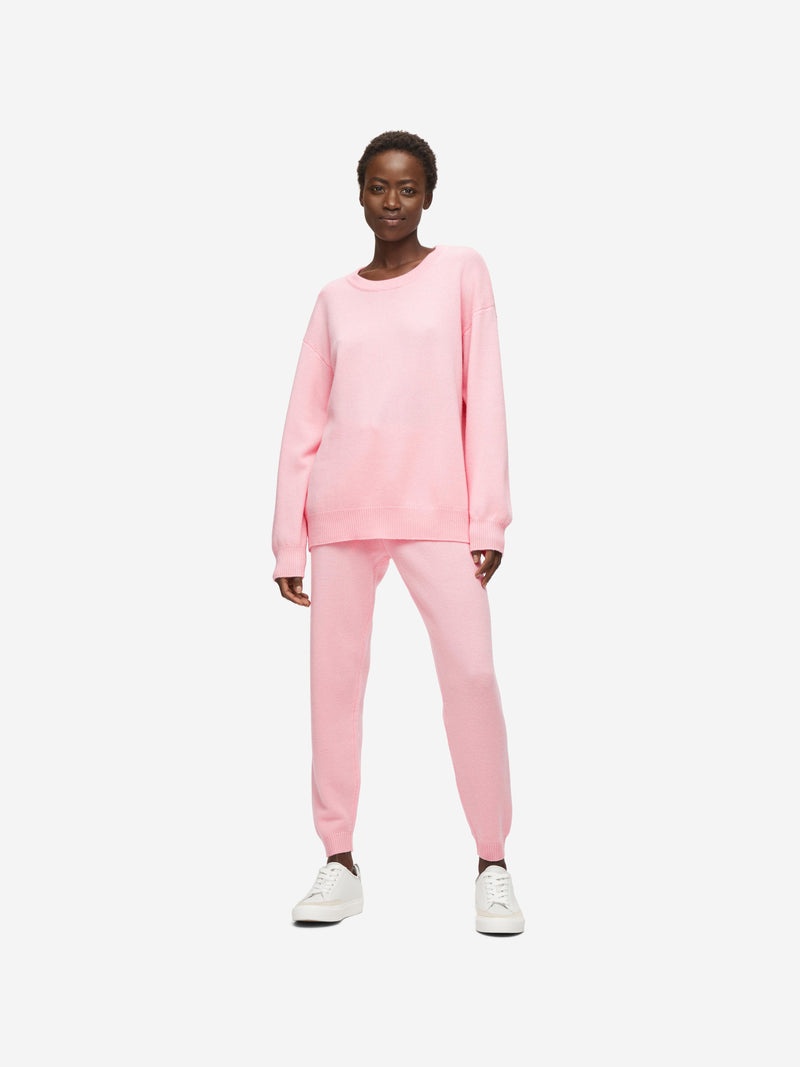 Women's Relaxed Sweater Daphne Cashmere Pink - 3