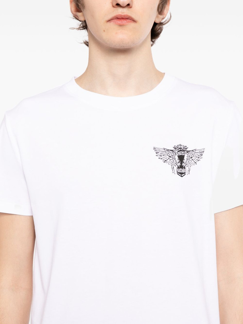 graphic-print crew neck T-shirt 5