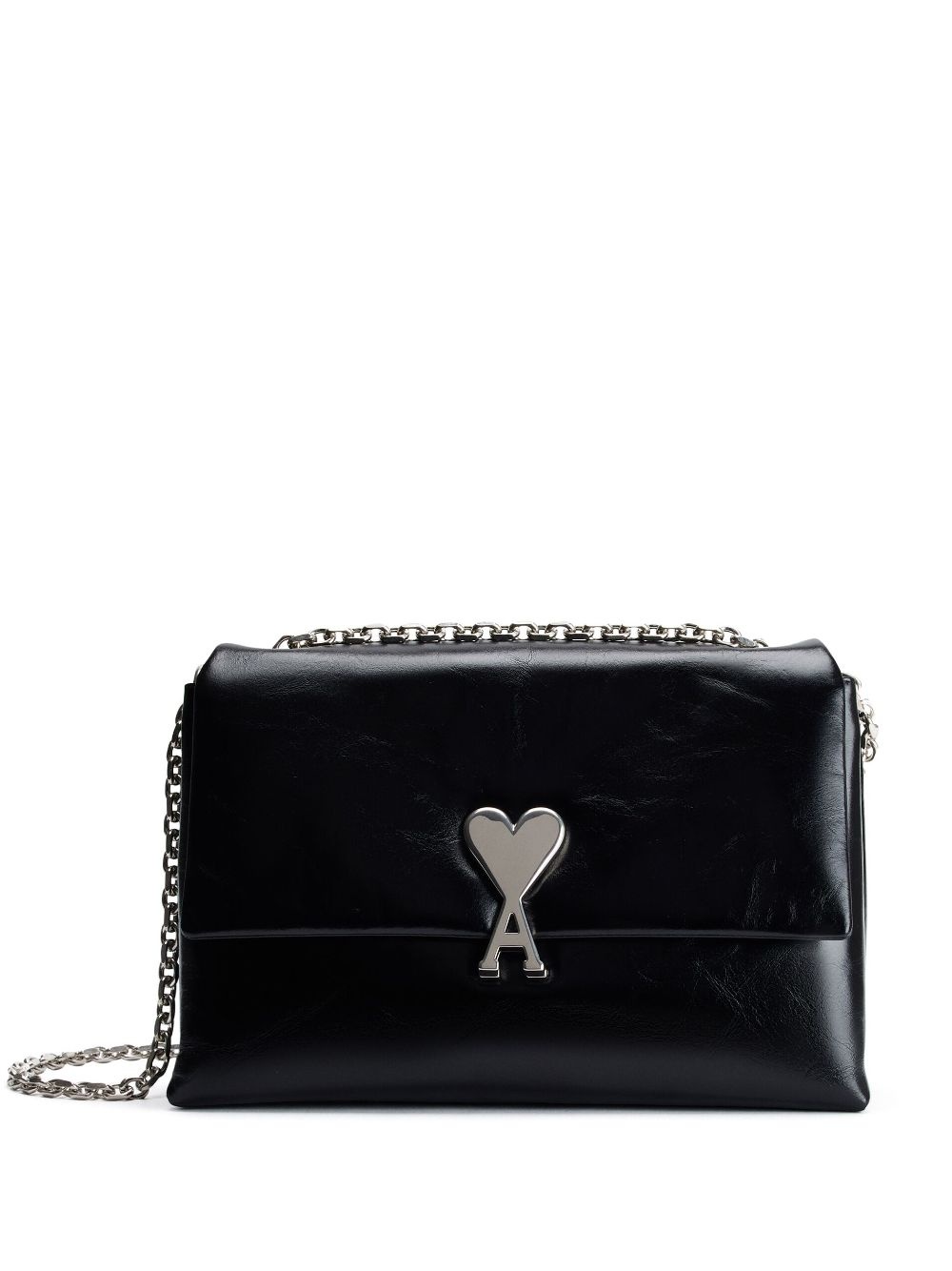 Voulez-vous logo-plaque leather bag - 1