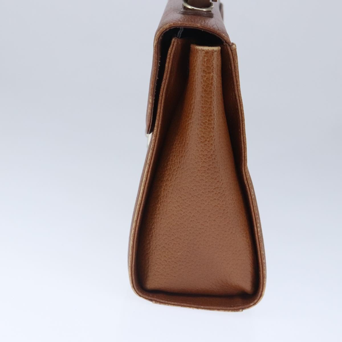 Burberry Hand Bag Leather Brown - 5