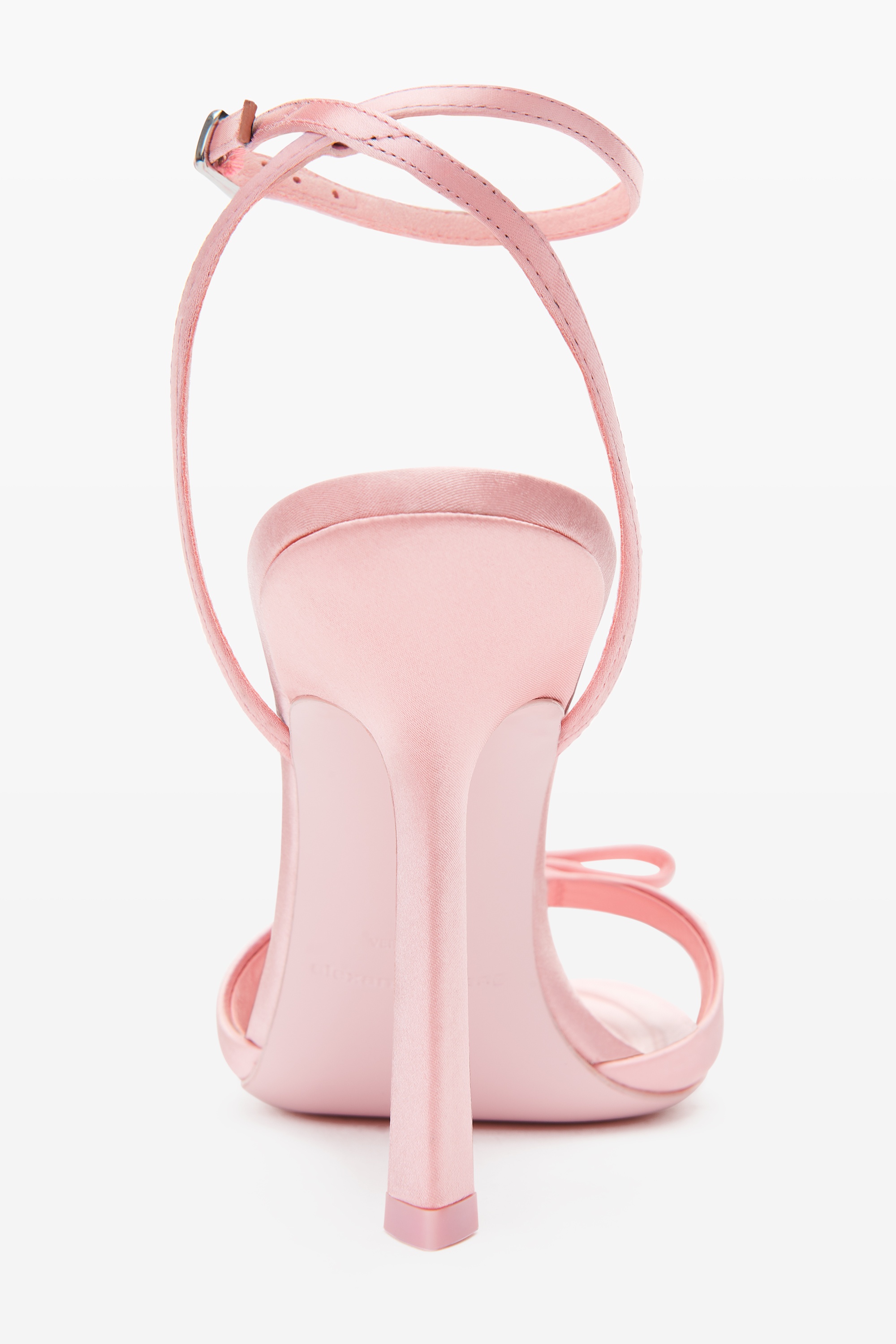 DAHLIA 105 BOW SANDAL IN SATIN - 5