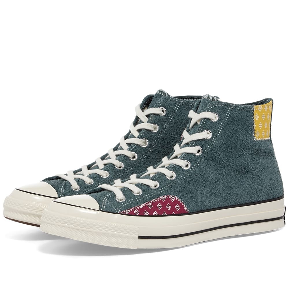 Converse Chuck Taylor 1970s Patchwork Hi - 1