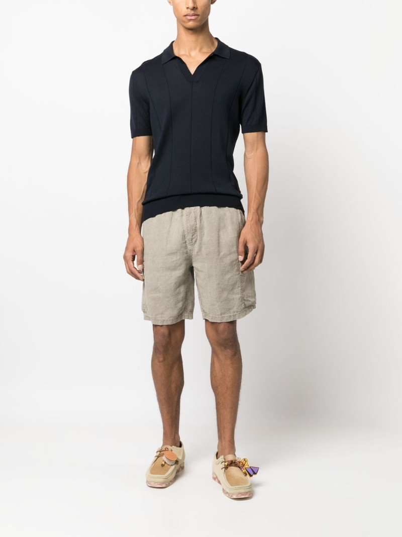 ORLEBAR BROWN Horton silk-cotton polo shirt outlook