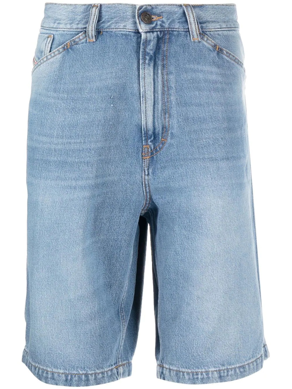 Franky-Z denim utility shorts - 1