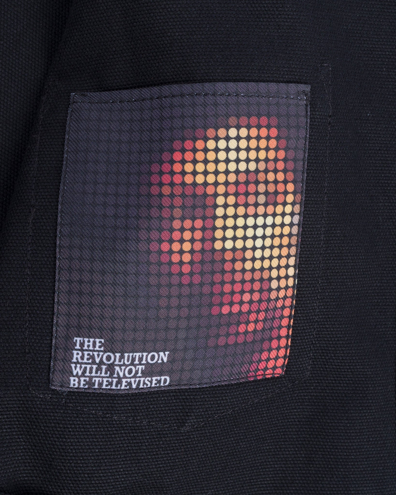 STF-TWLCPO-BLK SaturdayTypeFever - 9oz Cotton CPO Shirt - Black - 15