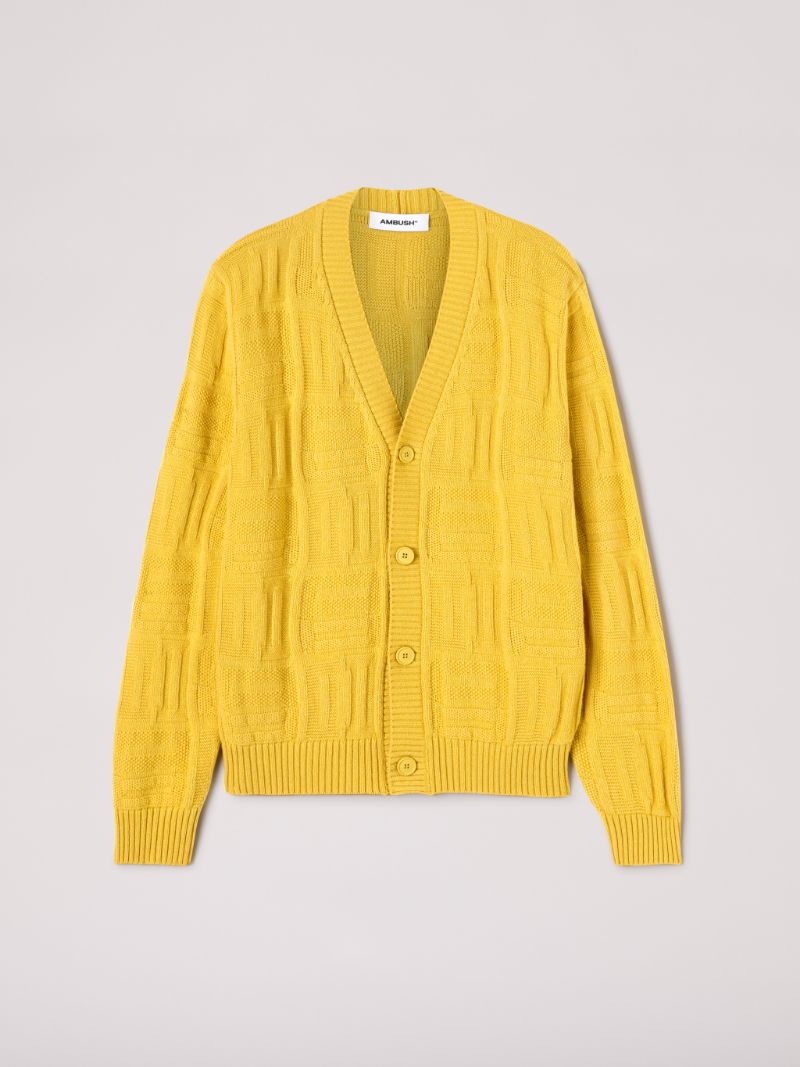 Monogram Knit Cardigan - 1