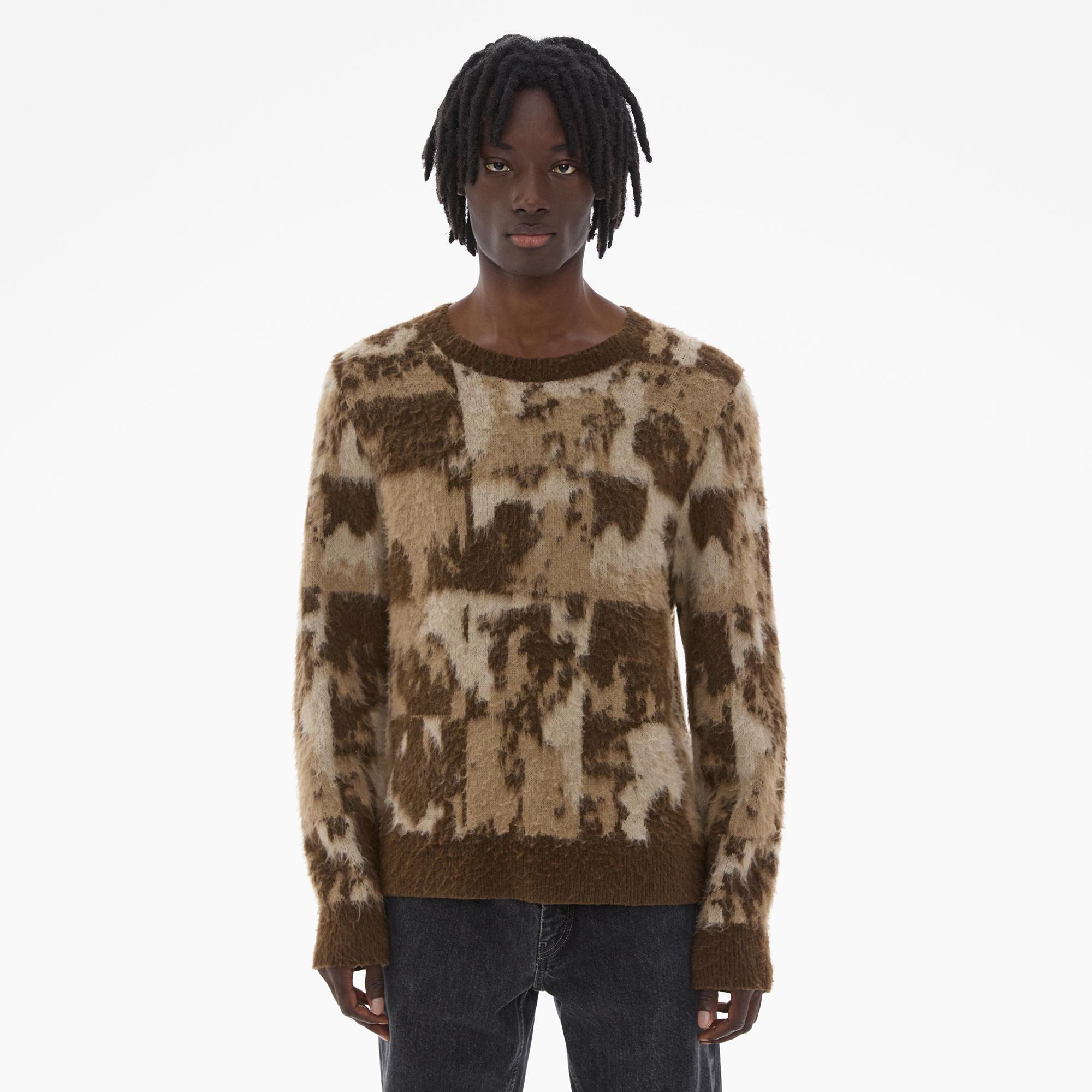 JACQUARD CREWNECK SWEATER - 3