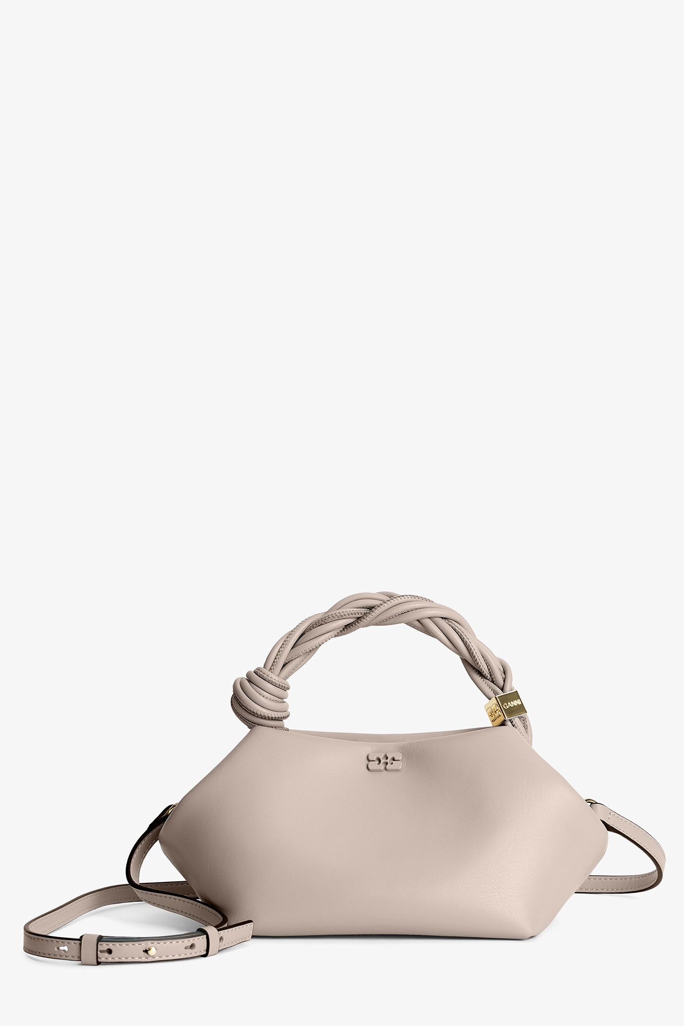 LIGHT GREY SMALL GANNI BOU BAG - 6