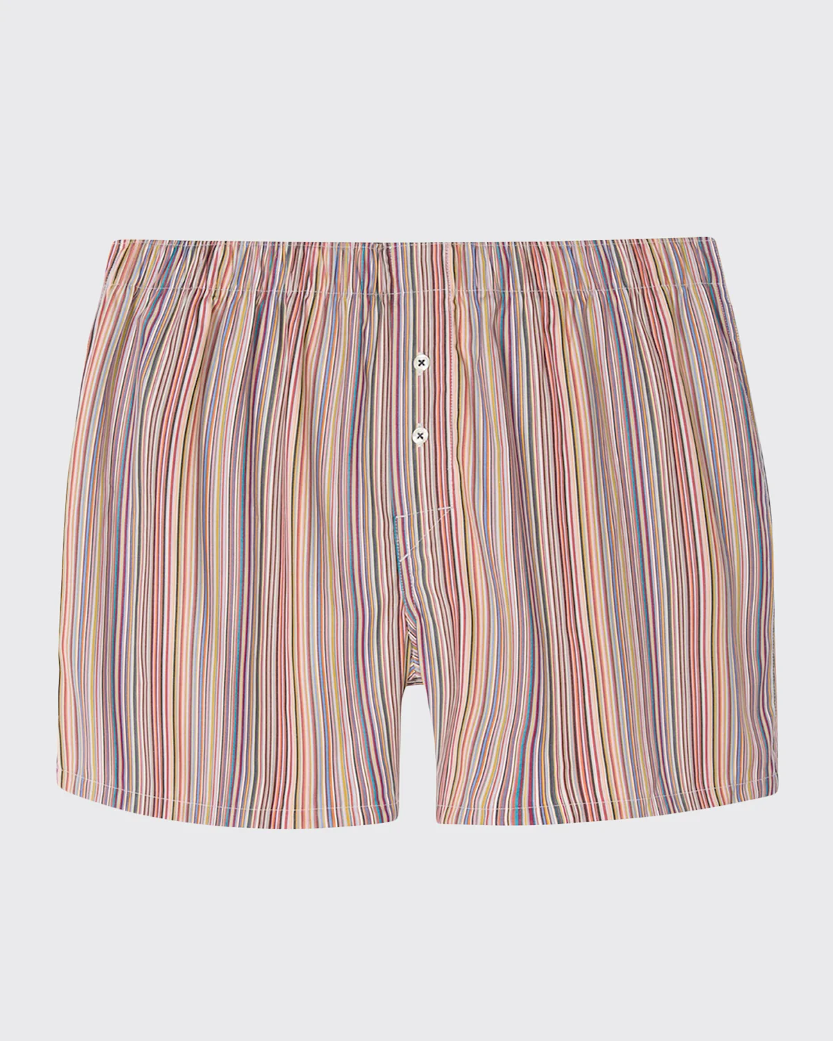 Men's Striped Boxer Shorts - 1