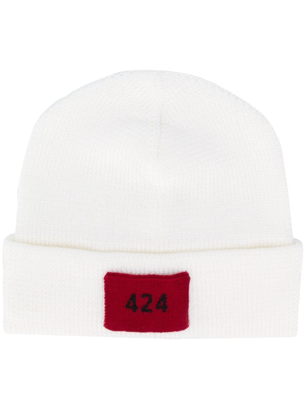 logo patch beanie - 1