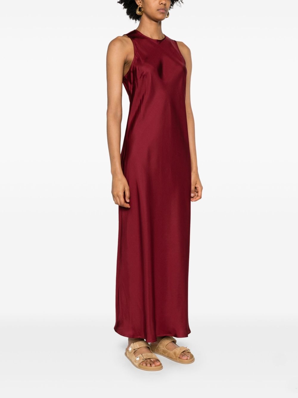 Valencia silk maxi dress - 3