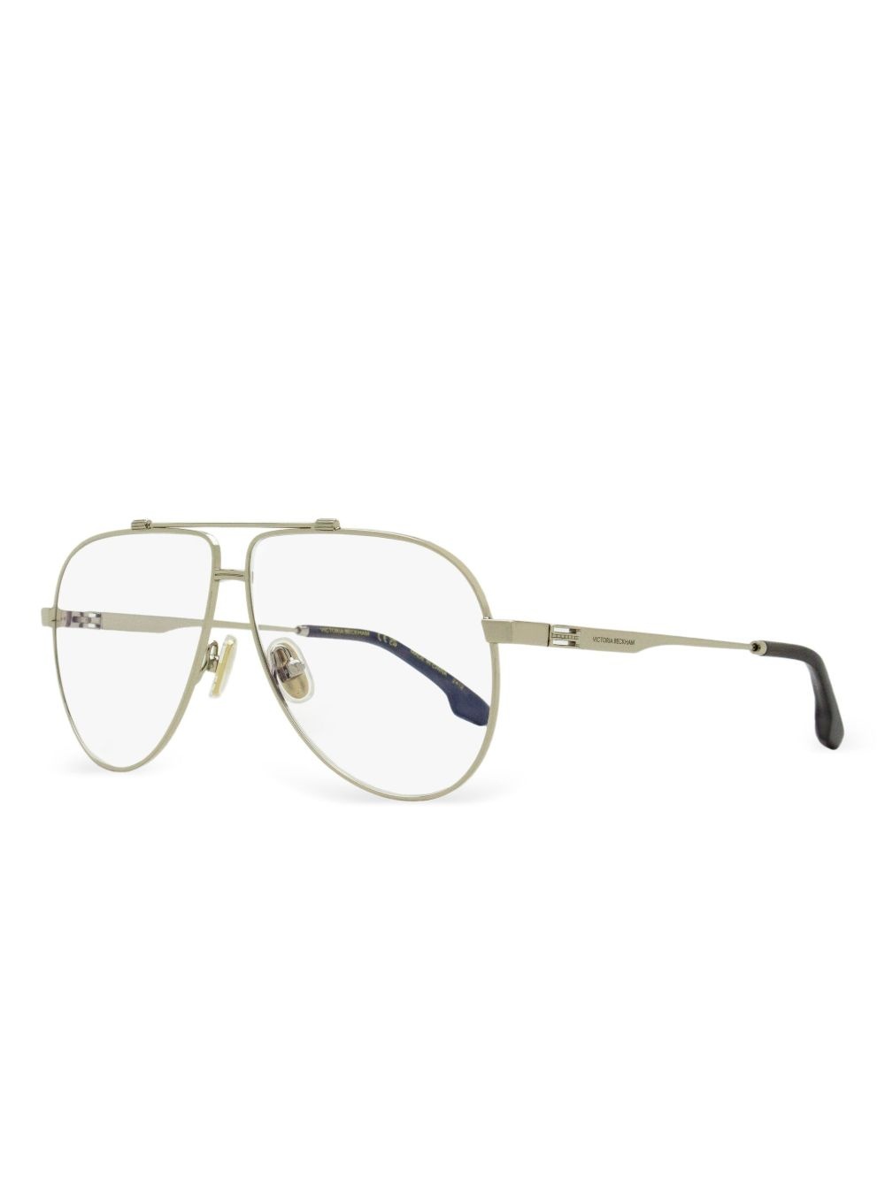 pilot-frame metal glasses - 2