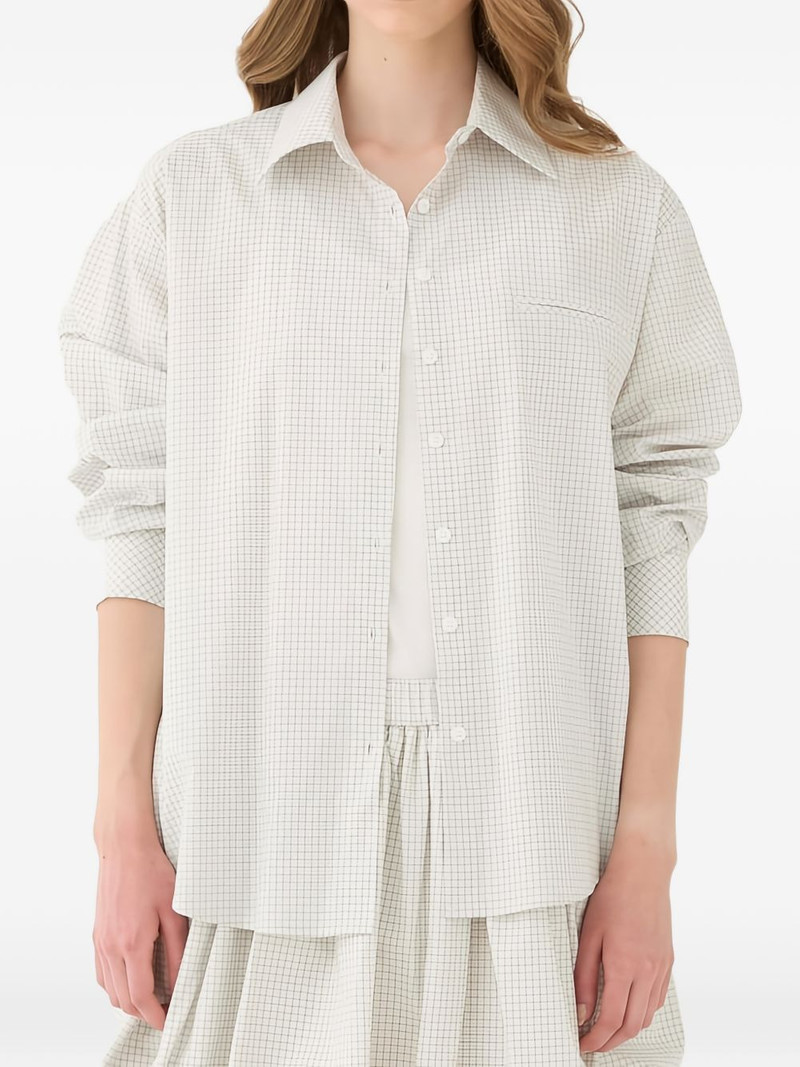 check-pattern shirt 3