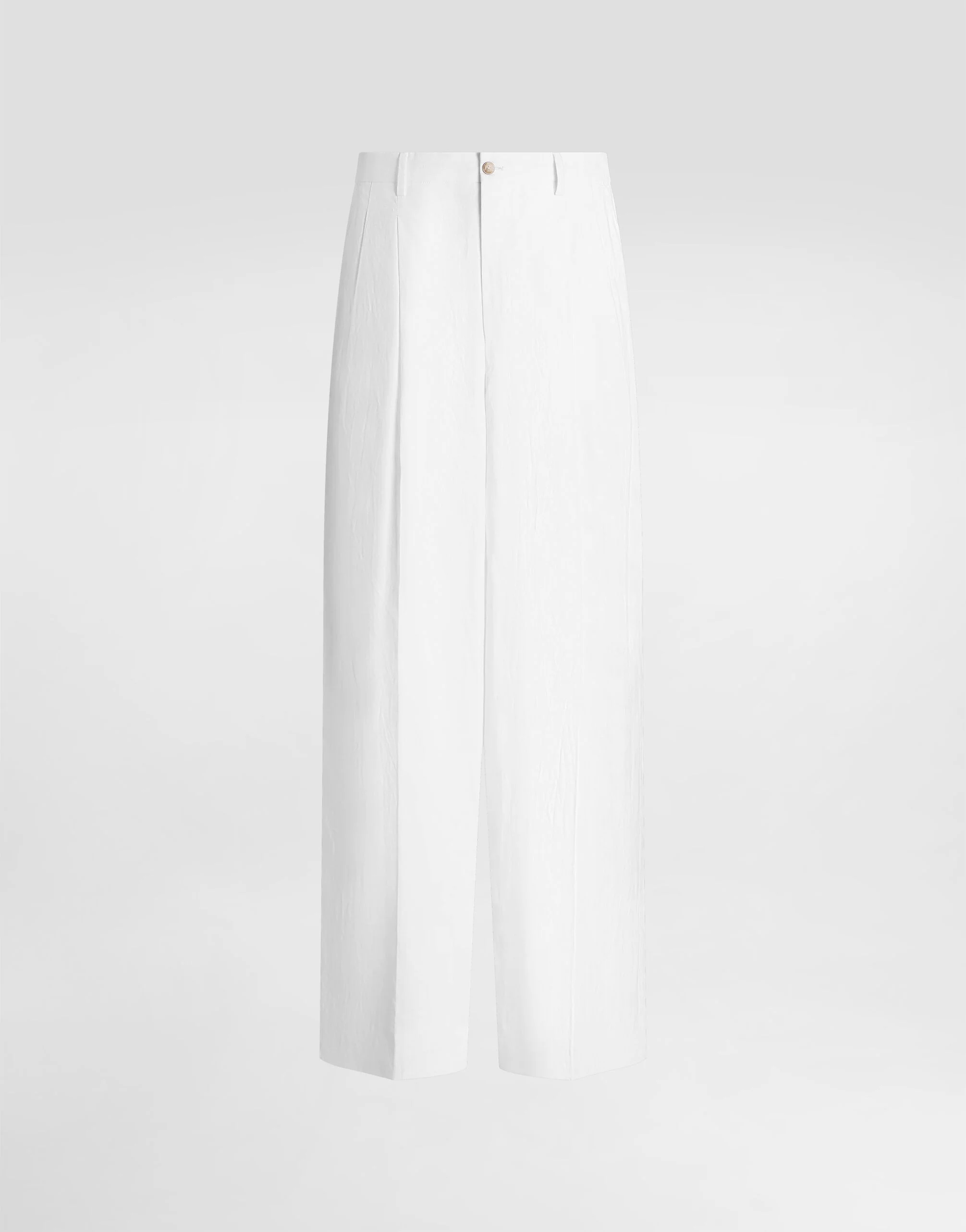 Linen canvas trousers - 1