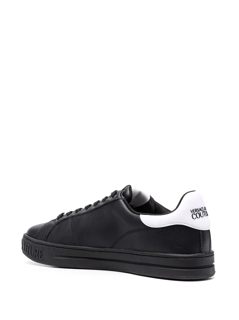 logo-print lace-up sneakers - 3