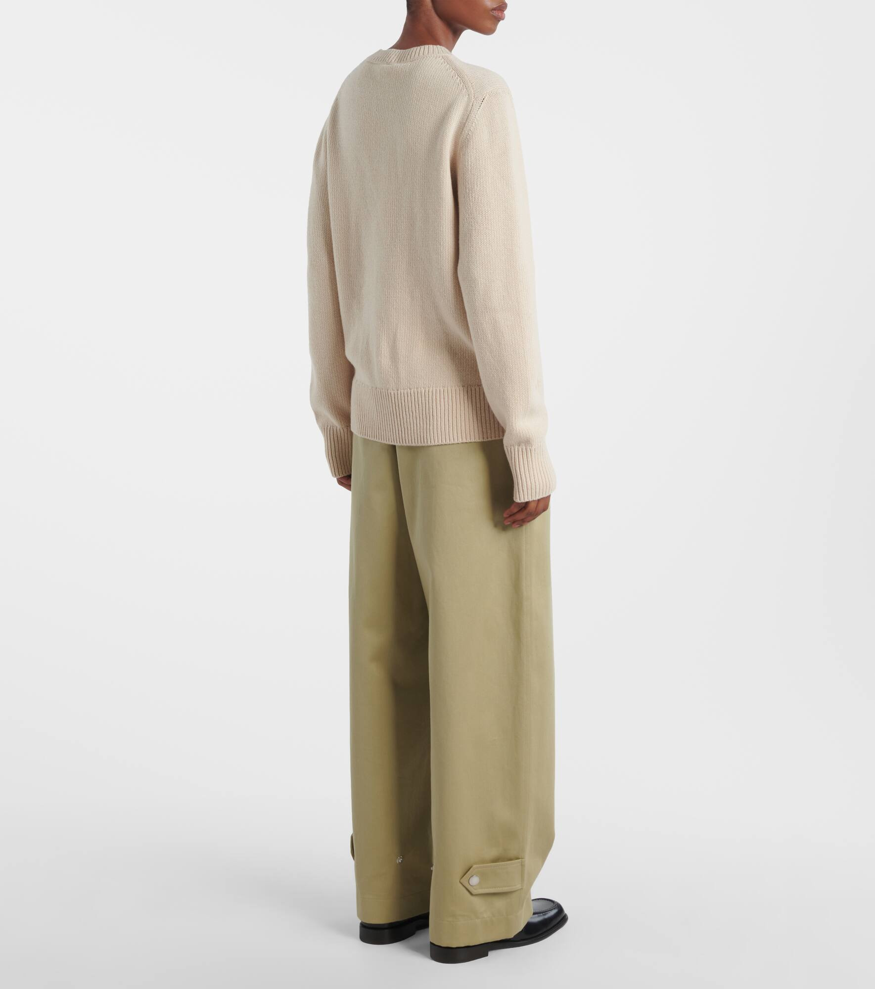 Wool and cashmere sweater - 3