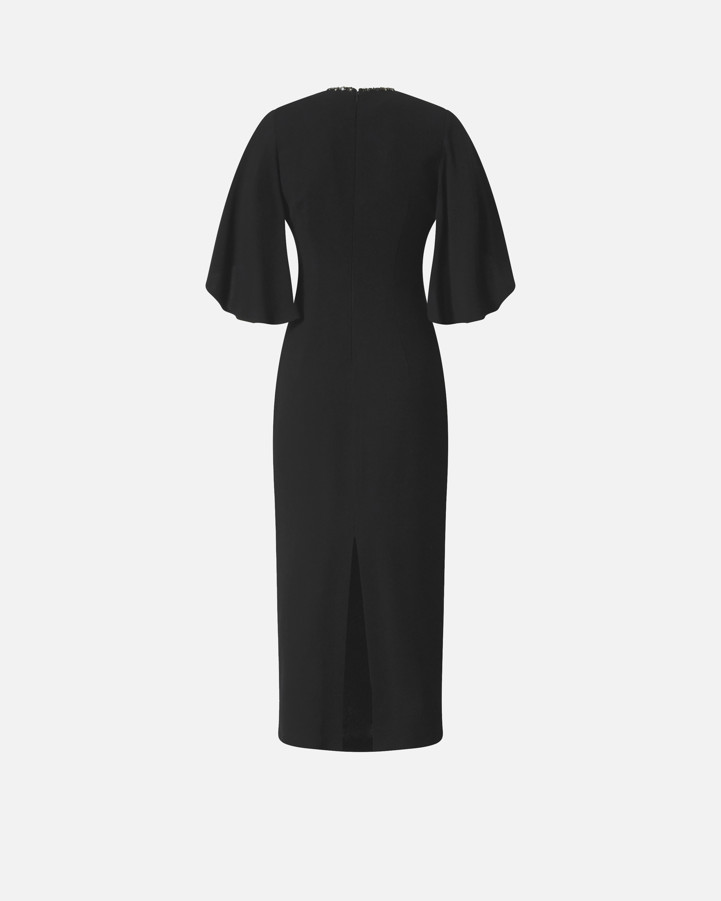 DRESS WITH BEJEWELLED DETAILS - 6